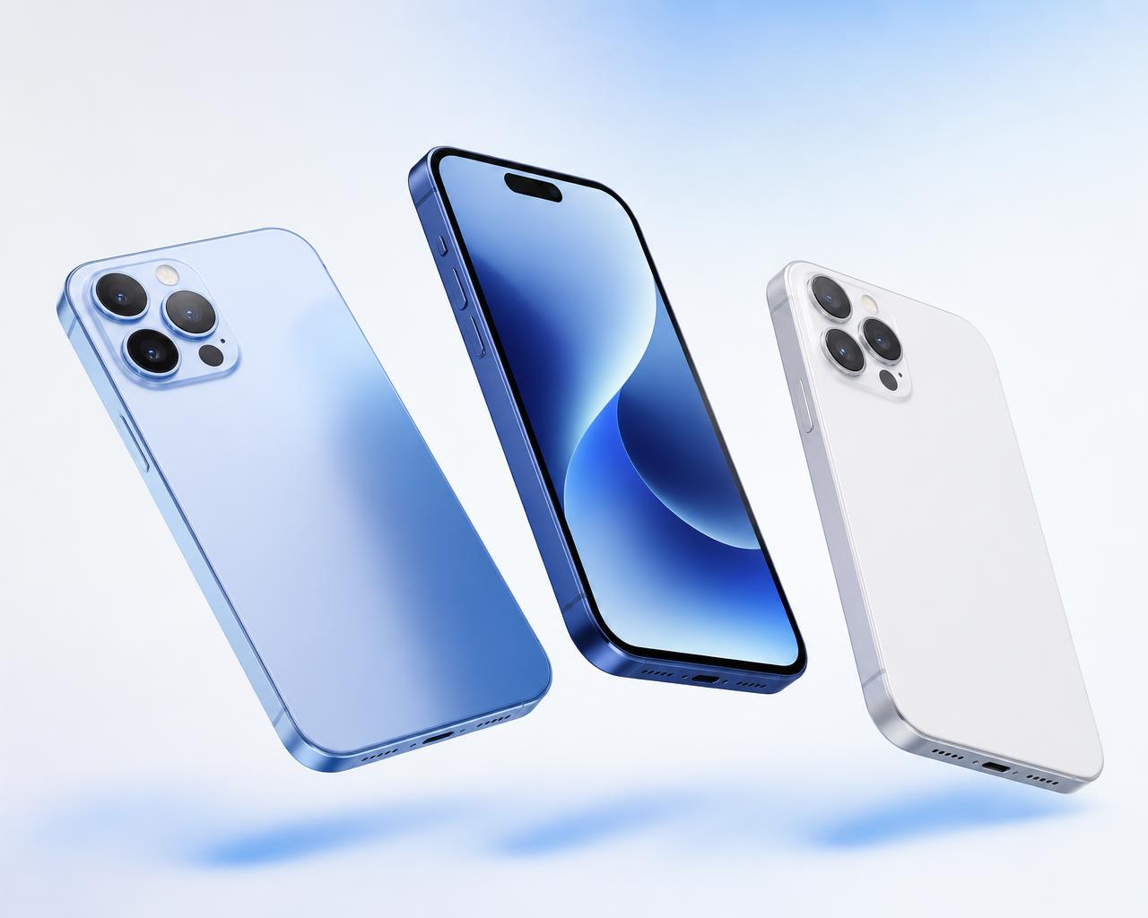 Smartphones modernos apresentados pela Aura Connect